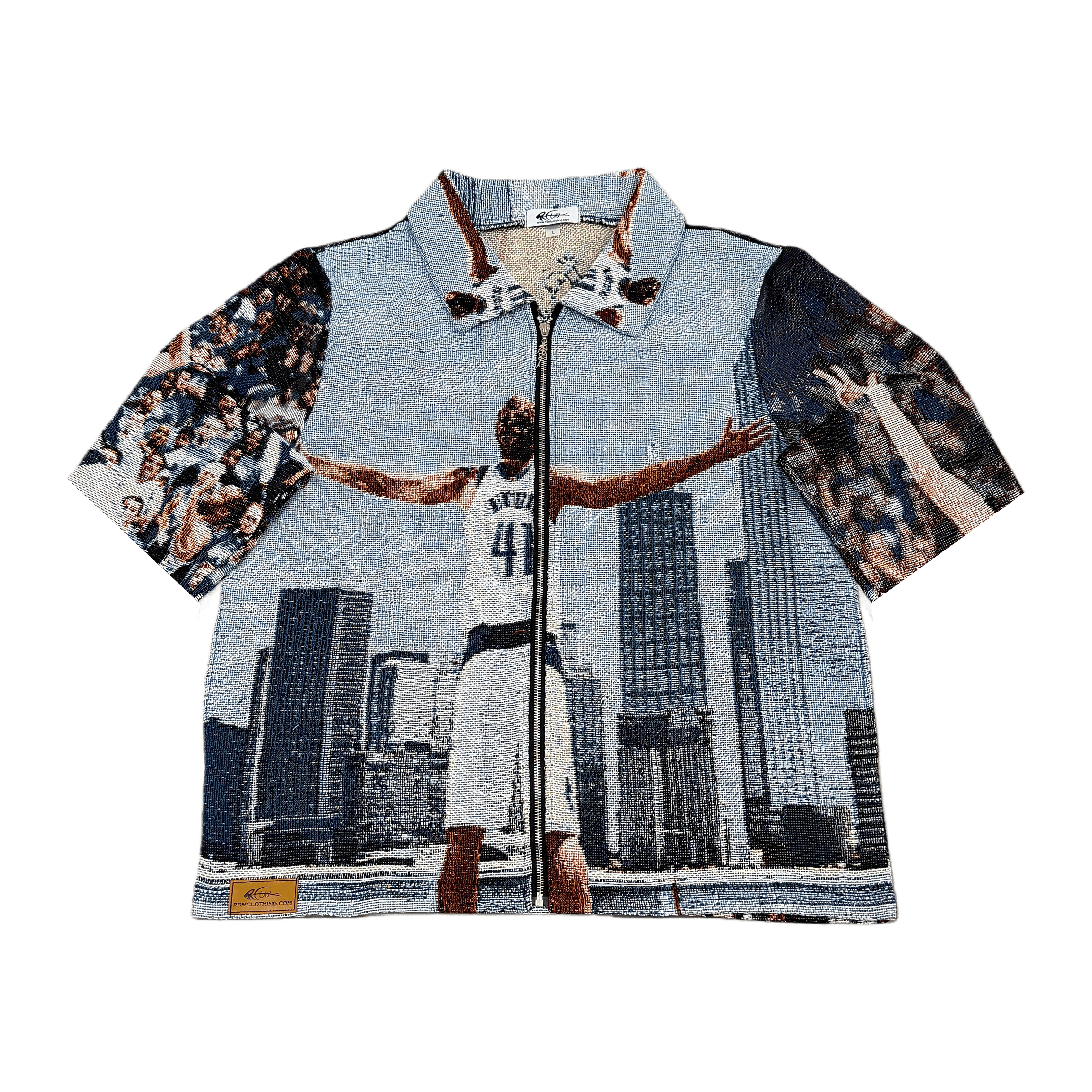 RDMCLOTHINGART tapestry hoodie NOWITZKI TAPESTRY TEE