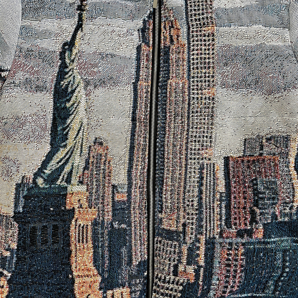 RDMCLOTHINGART tapestry hoodie NY CITY TAPESTRY COAT