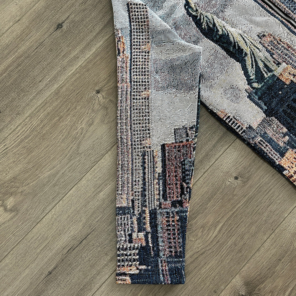 RDMCLOTHINGART tapestry hoodie NY CITY TAPESTRY JACKET