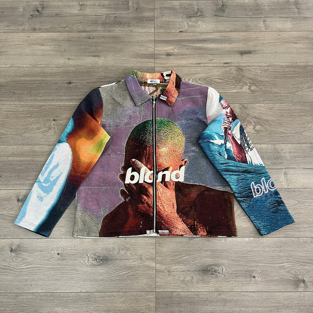 RDMCLOTHINGART tapestry hoodie OCEAN TAPESTRY JACKET