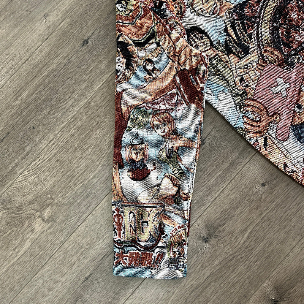 RDMCLOTHINGART tapestry hoodie ONE PIECE V2 TAPESTRY HOODIE