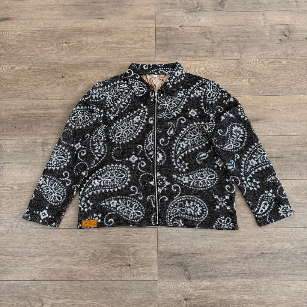 RDMCLOTHINGART tapestry hoodie PAISLEY TAPESTRY JACKET