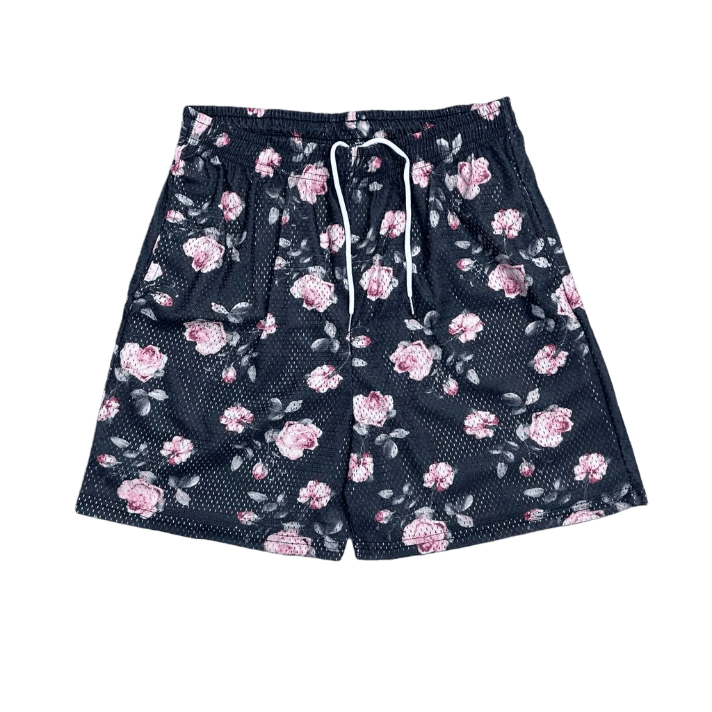 RDMCLOTHINGART tapestry hoodie PINK ROSE-8799