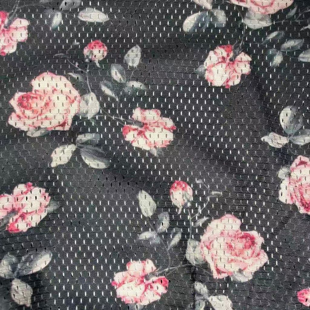 RDMCLOTHINGART tapestry hoodie PINK ROSE-8799