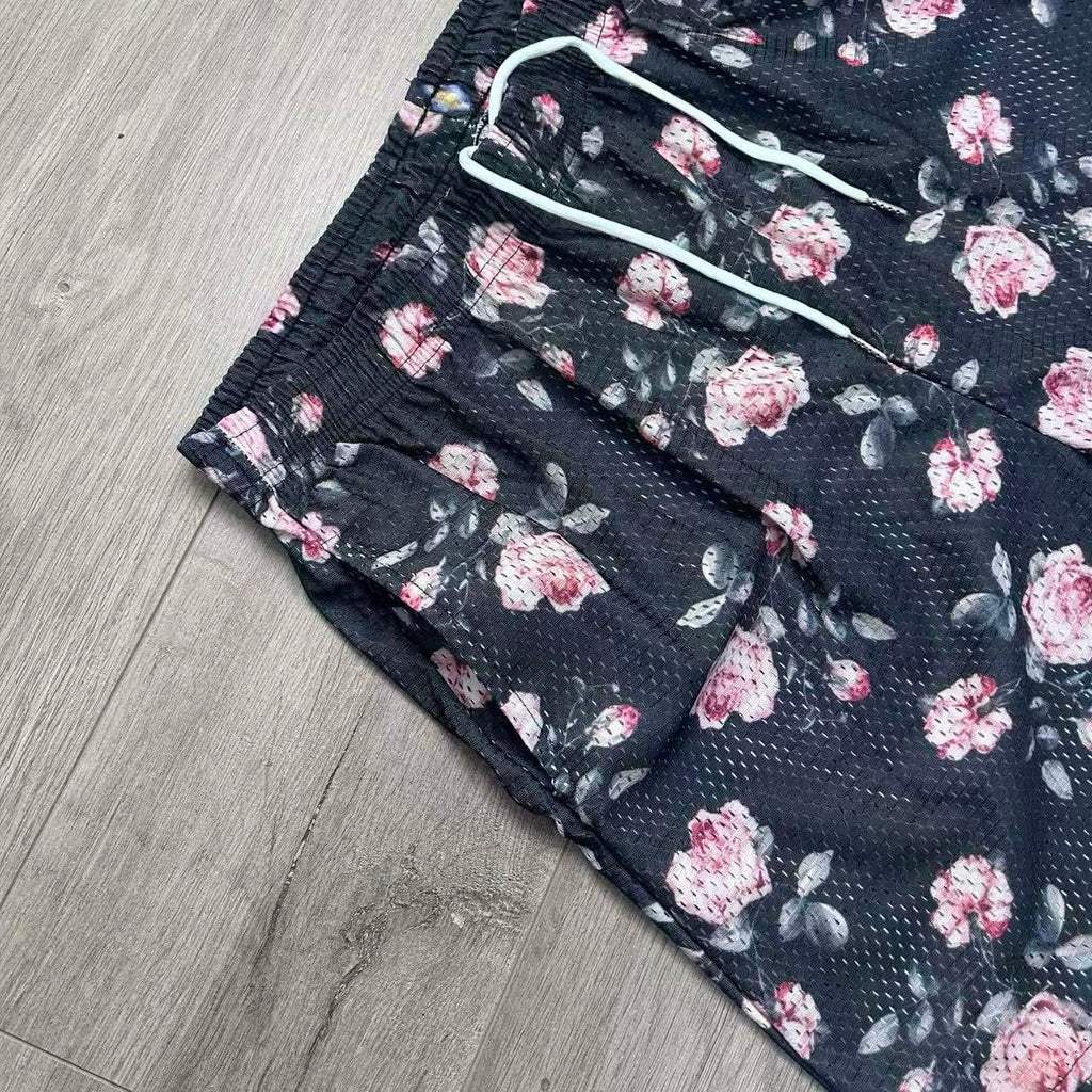 RDMCLOTHINGART tapestry hoodie PINK ROSE-8799