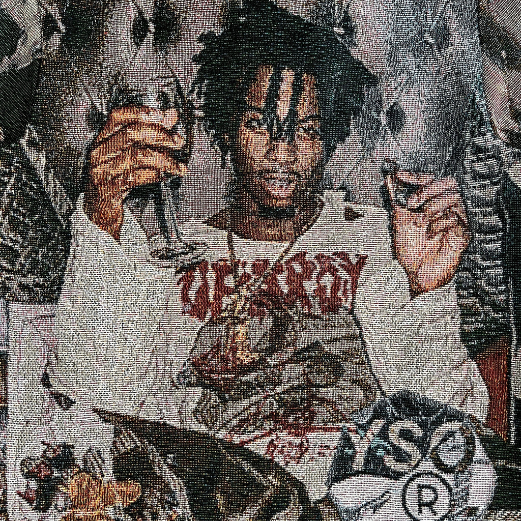 RDMCLOTHINGART tapestry hoodie PLAYBOI TAPESTRY JACKET