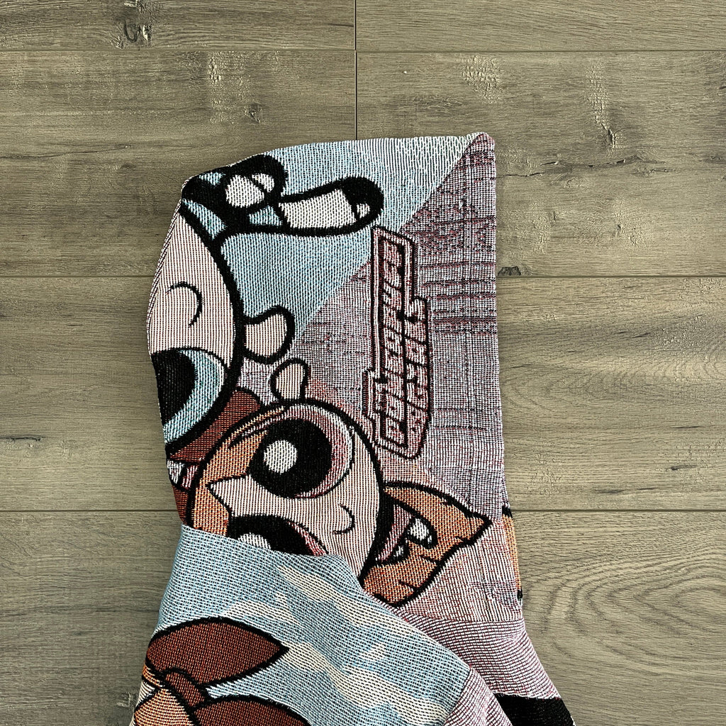 RDMCLOTHINGART tapestry hoodie POWERPUFF GIRLS TAPESTRY HOODIE
