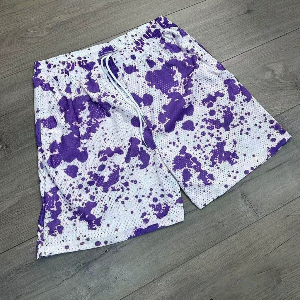 RDMCLOTHINGART tapestry hoodie PURPLE PAINT-8802