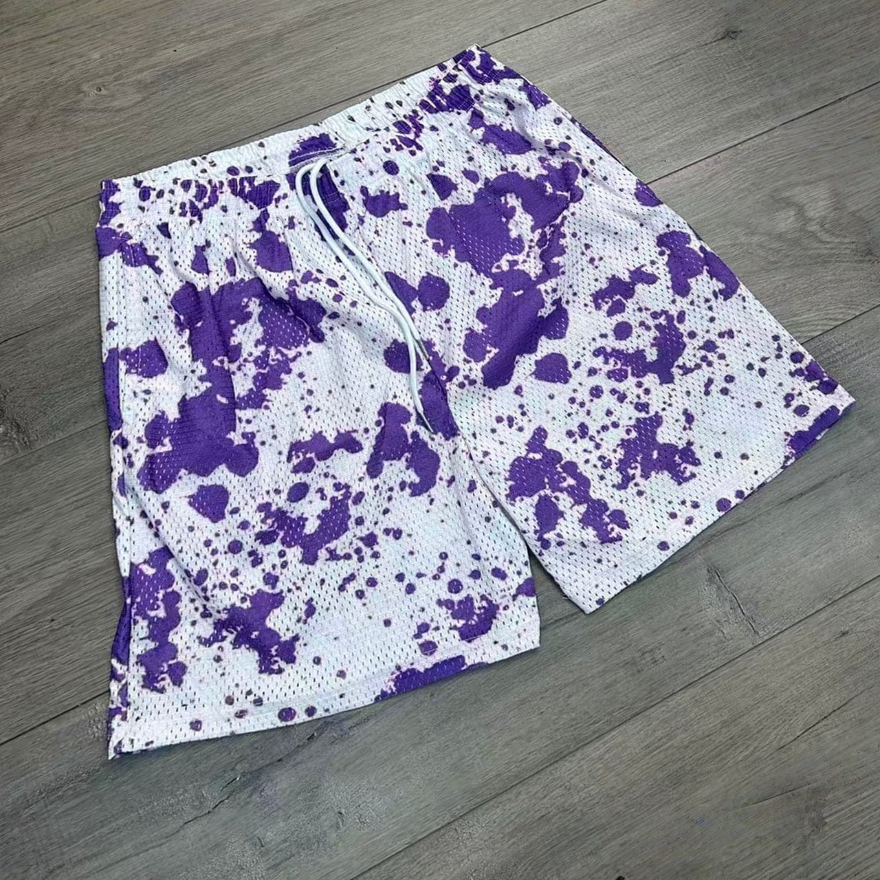 RDMCLOTHINGART tapestry hoodie PURPLE PAINT-8802