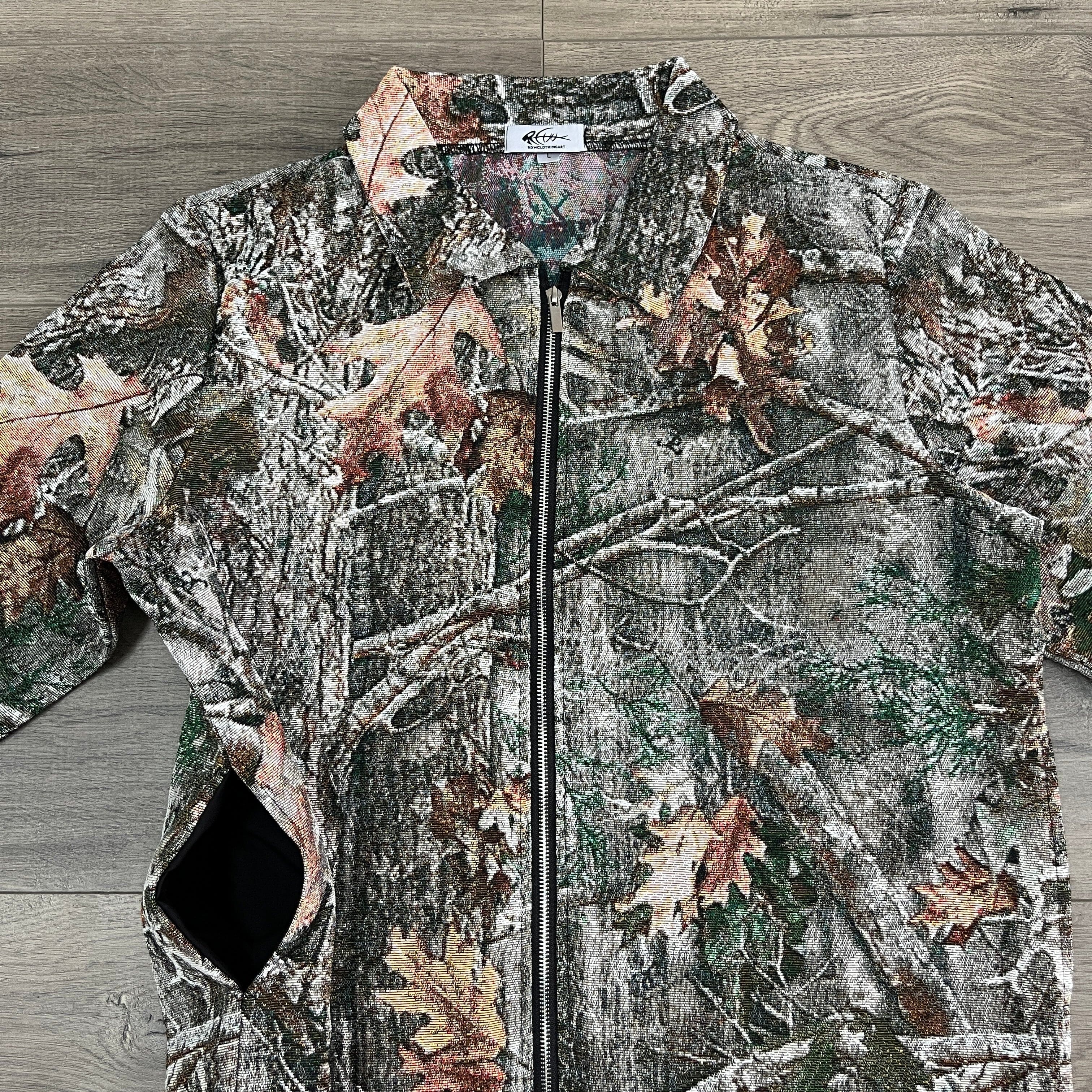 RDMCLOTHINGART tapestry hoodie REALTREE TAPESTRY JACKET