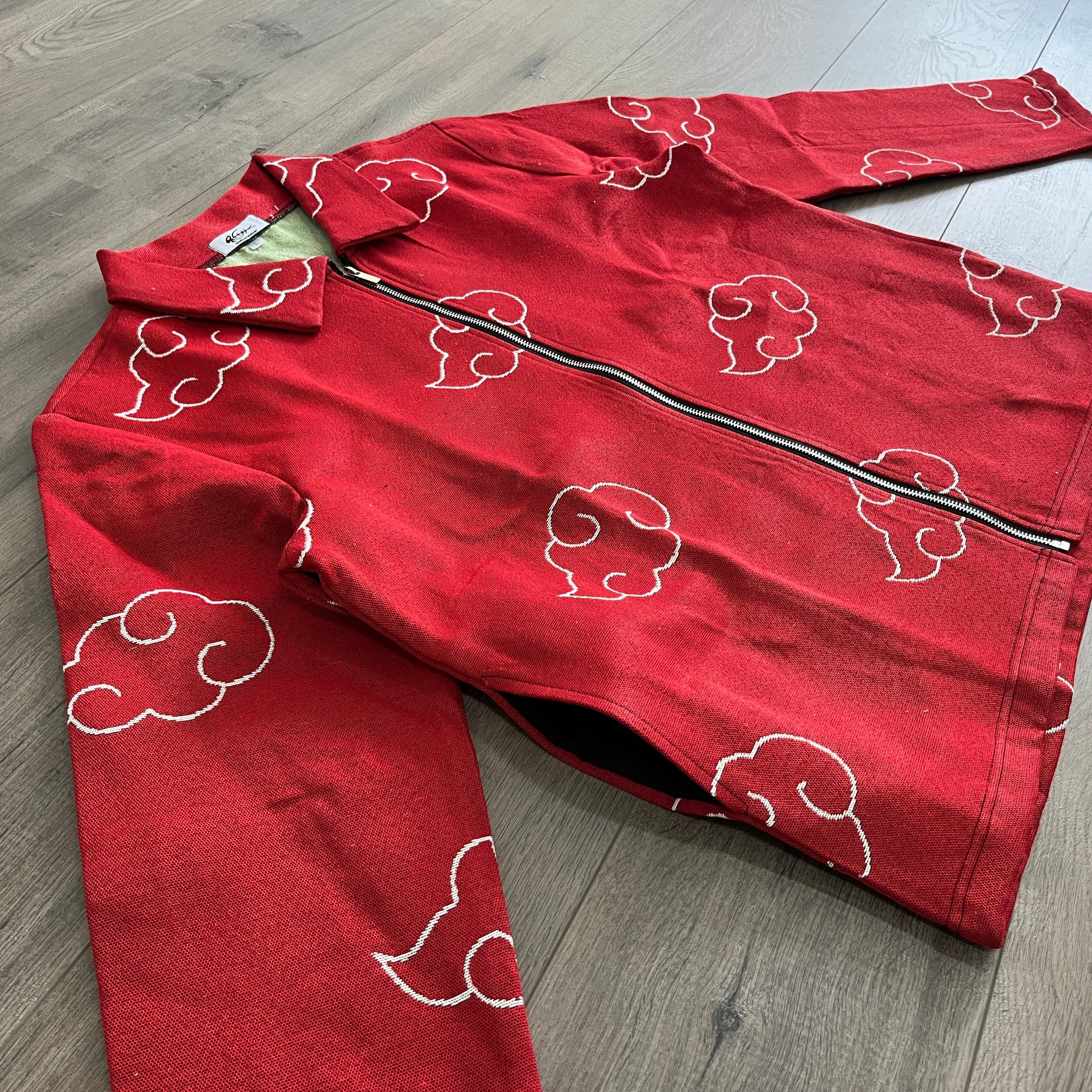 RDMCLOTHINGART tapestry hoodie RED N TAPESTRY JACKET