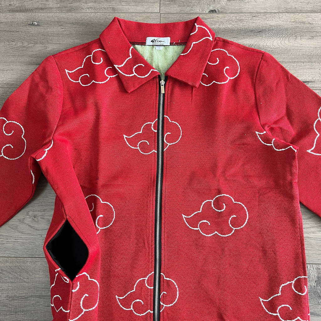 RDMCLOTHINGART tapestry hoodie RED N TAPESTRY JACKET