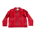 RDMCLOTHINGART tapestry hoodie RED N TAPESTRY JACKET