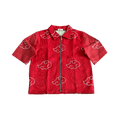 RDMCLOTHINGART tapestry hoodie RED N TAPESTRY TEE