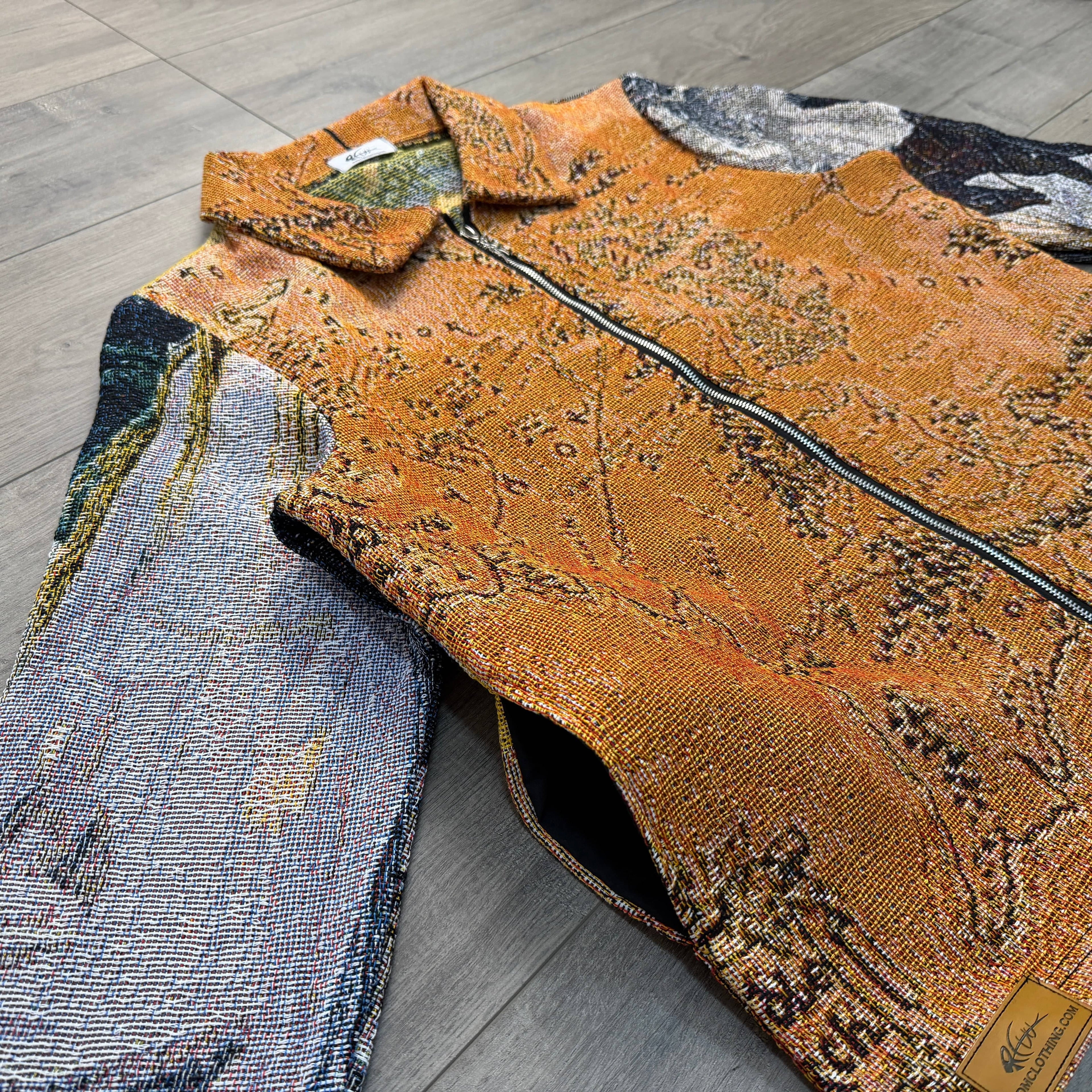 RDMCLOTHINGART tapestry hoodie RINGS TAPESTRY JACKET