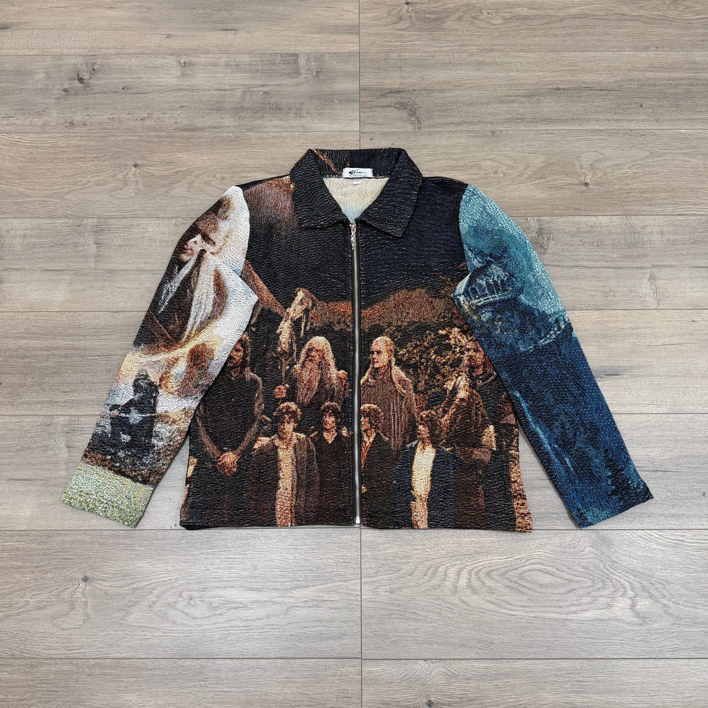 RDMCLOTHINGART tapestry hoodie RINGS V2 TAPESTRY JACKET