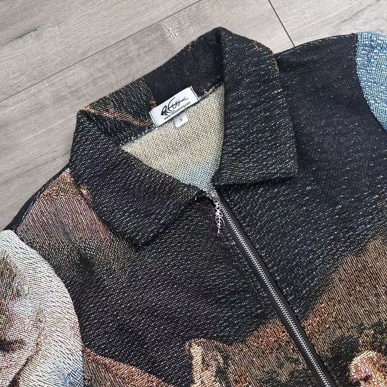 RDMCLOTHINGART tapestry hoodie RINGS V2 TAPESTRY JACKET