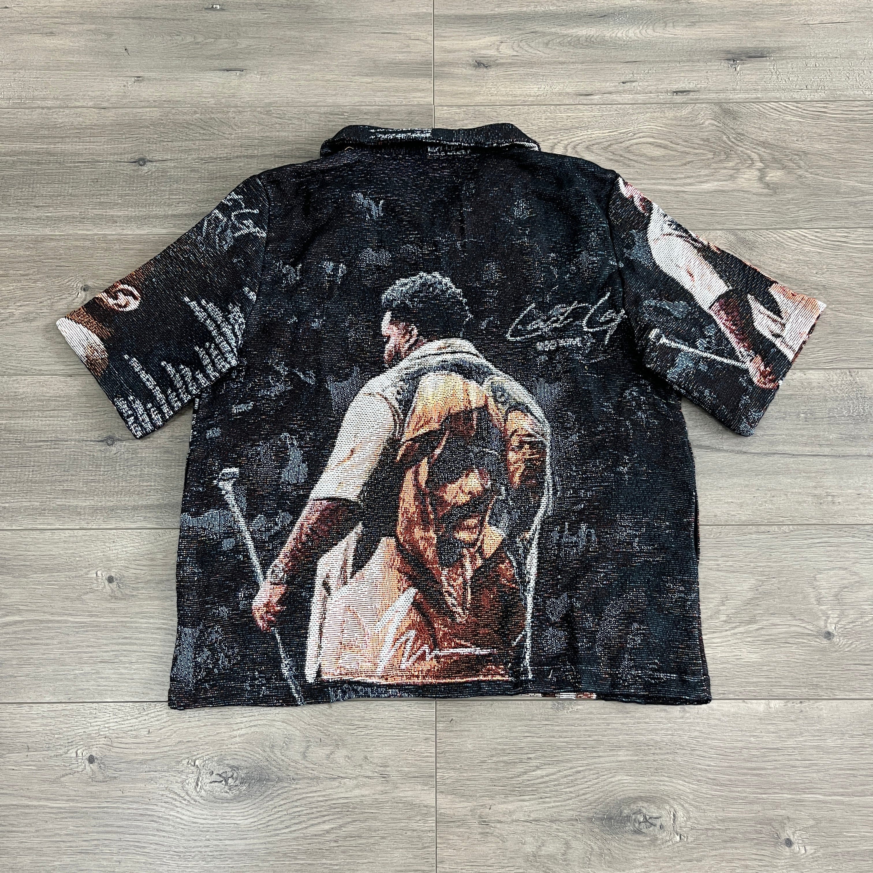 RDMCLOTHINGART tapestry hoodie ROD V2 TAPESTRY TEE