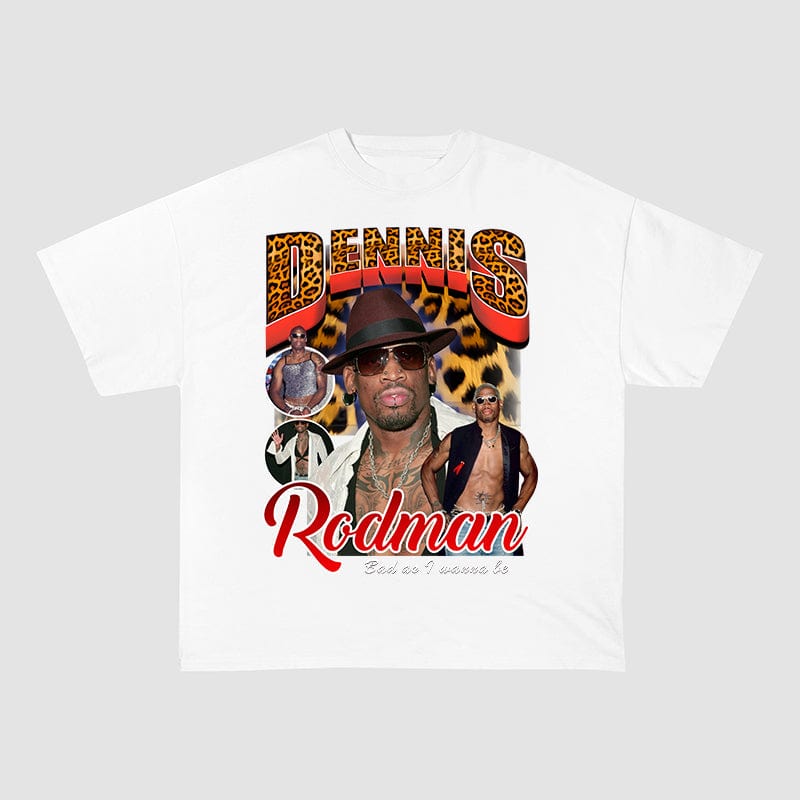 RODMAN HEAVY COTTON TEES-8237 - RDMCLOTHINGART