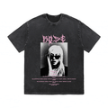 RDMCLOTHINGART tapestry hoodie ROSE HEAVY WEIGHT COTTON TEE-8918