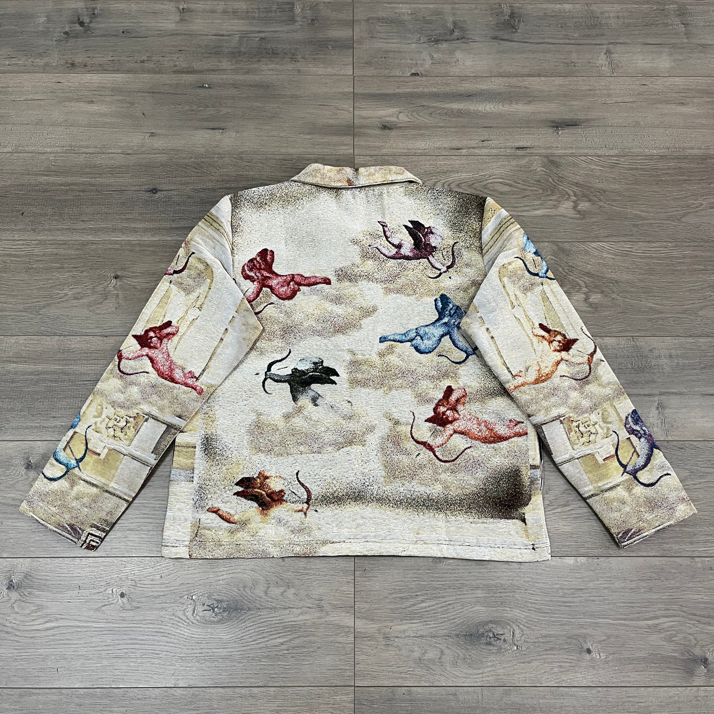 RDMCLOTHINGART tapestry hoodie SCHOOL ATHENS TAPESTRY JACKET