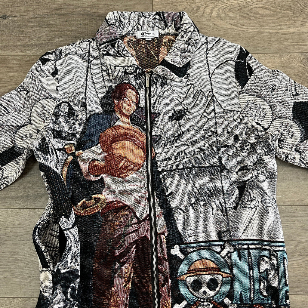 RDMCLOTHINGART tapestry hoodie SHANKS TAPESTRY JACKET