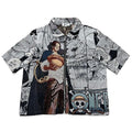 RDMCLOTHINGART tapestry hoodie SHANKS TAPESTRY TEE