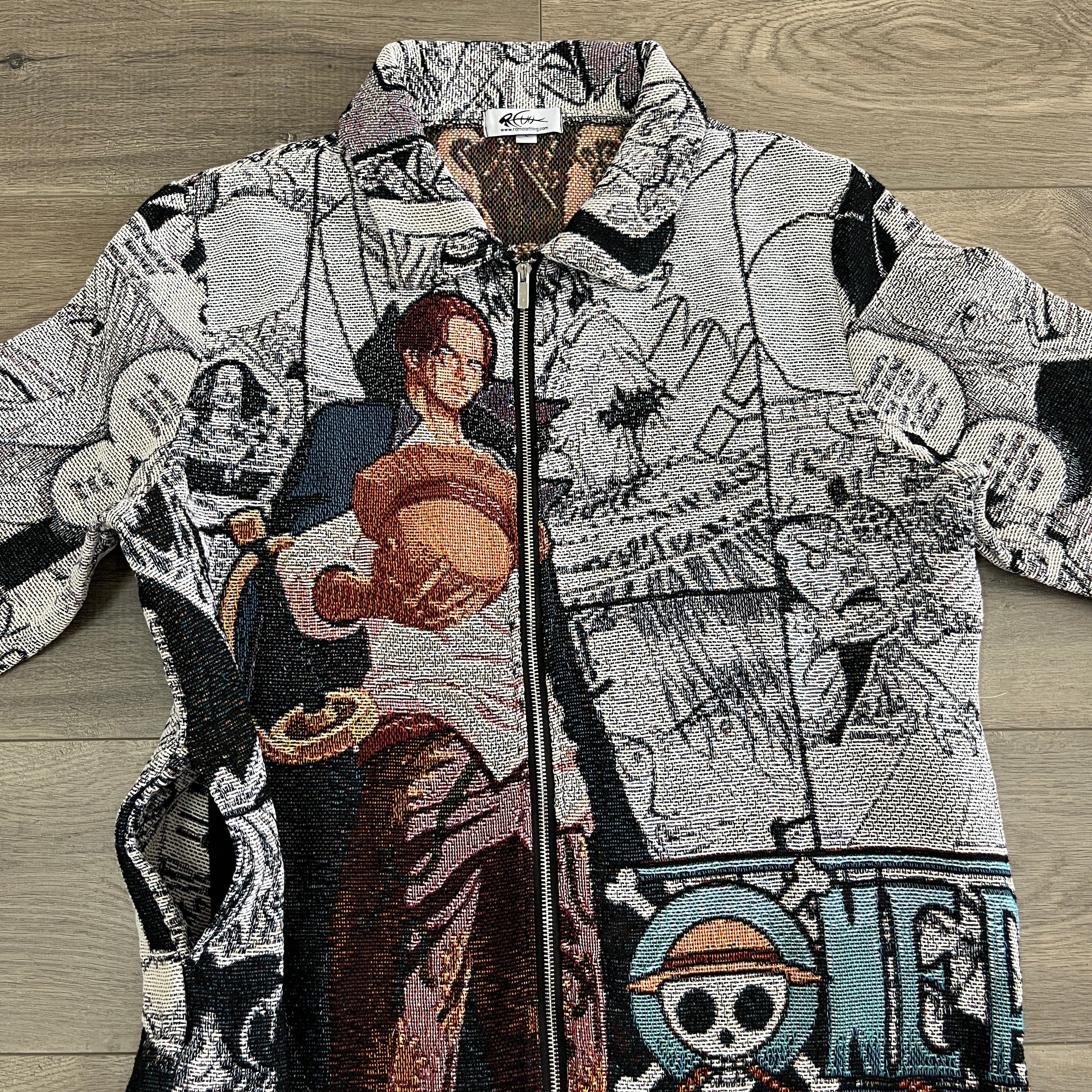 RDMCLOTHINGART tapestry hoodie SHANKS TAPESTRY TEE