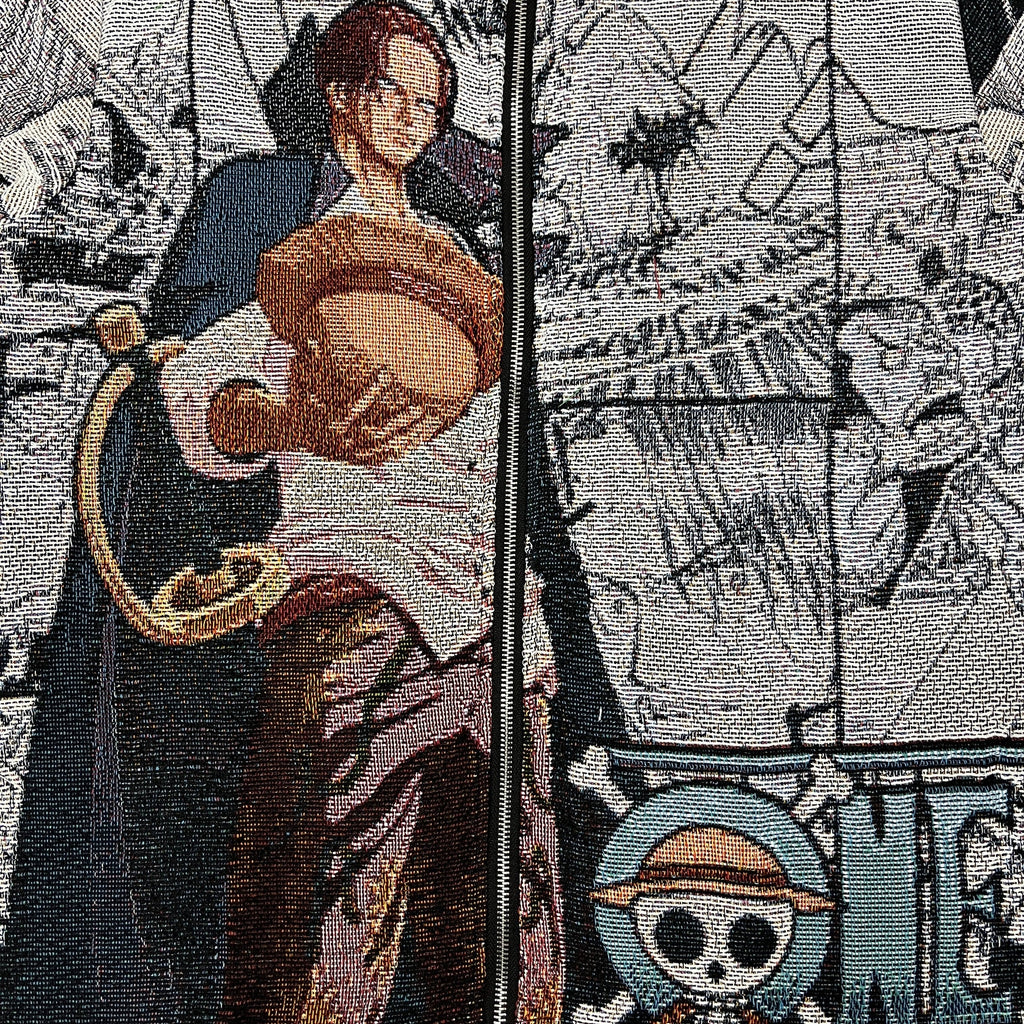 RDMCLOTHINGART tapestry hoodie SHANKS TAPESTRY TEE
