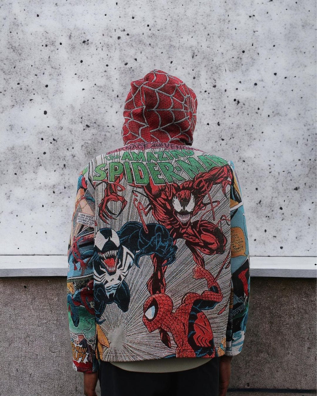 RDMCLOTHINGART tapestry hoodie SPIDER TAPESTRY HOODIE