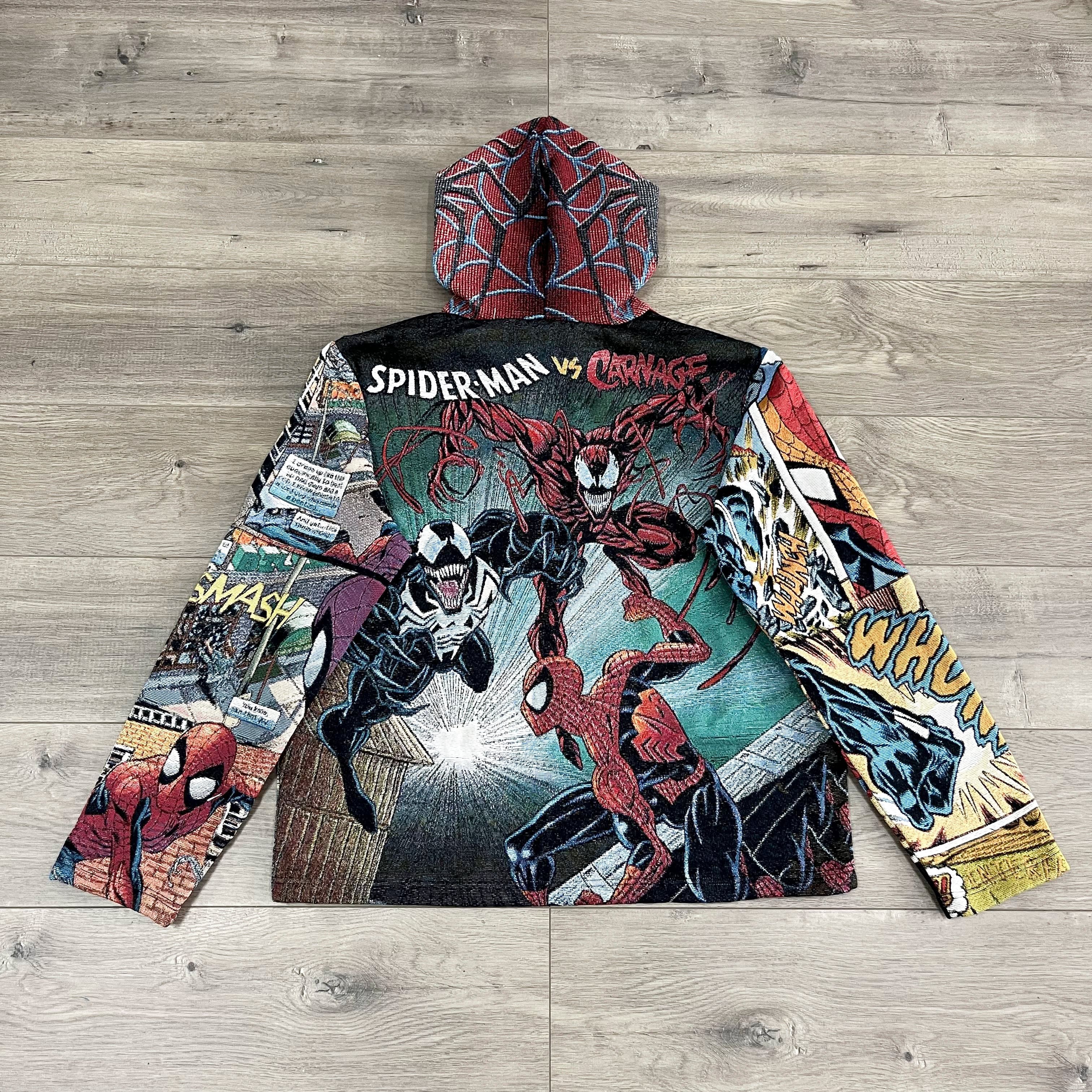 RDMCLOTHINGART tapestry hoodie SPIDER V2 TAPESTRY