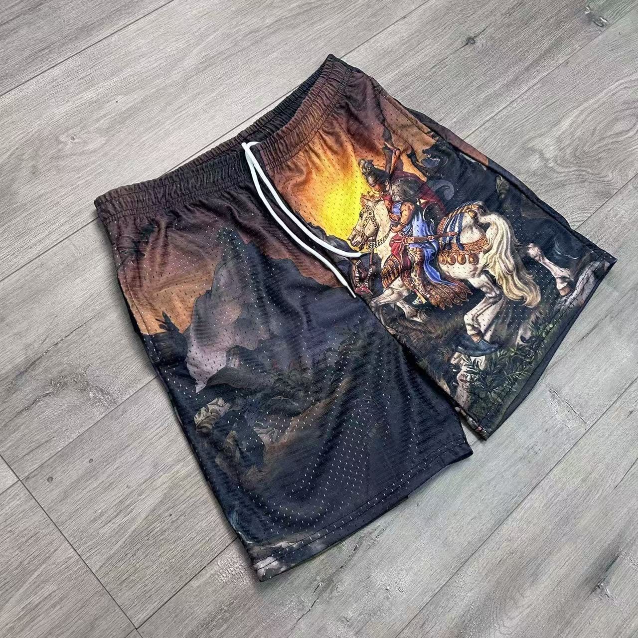 RDMCLOTHINGART tapestry hoodie ST GEORGE-8762