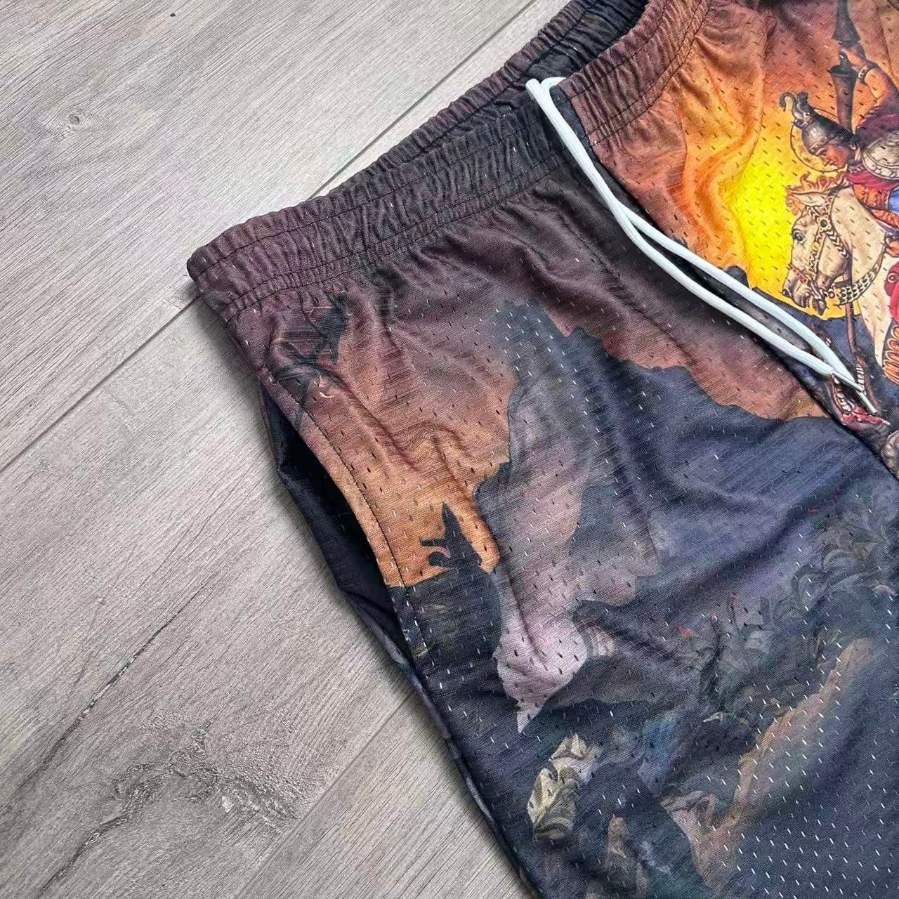 RDMCLOTHINGART tapestry hoodie ST GEORGE-8762