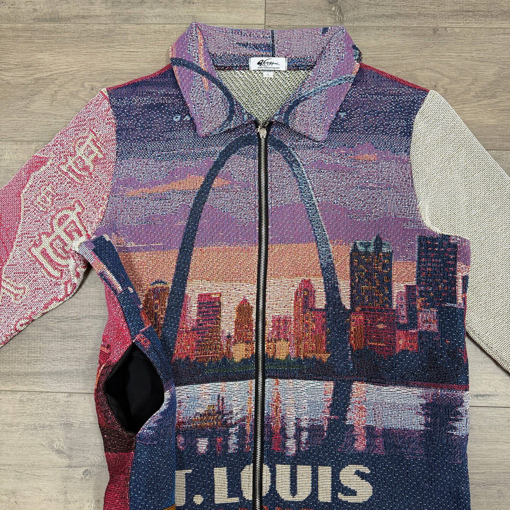 RDMCLOTHINGART tapestry hoodie ST LOUIS TAPESTRY TEE