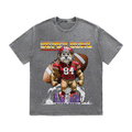 RDMCLOTHINGART tapestry hoodie SUPERBOWL 4 SF NO YEAR HEAVY WEIGHT COTTON TEE-9183