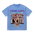 RDMCLOTHINGART tapestry hoodie SUPERBOWL HEAVY WEIGHT COTTON TEE-9214