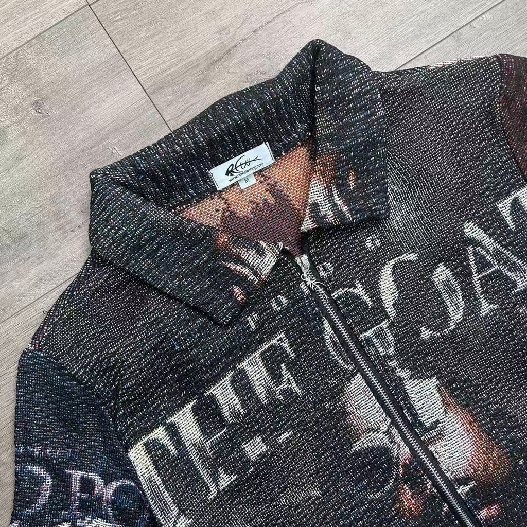 RDMCLOTHINGART tapestry hoodie THE GOAT TAPESTRY JACKET