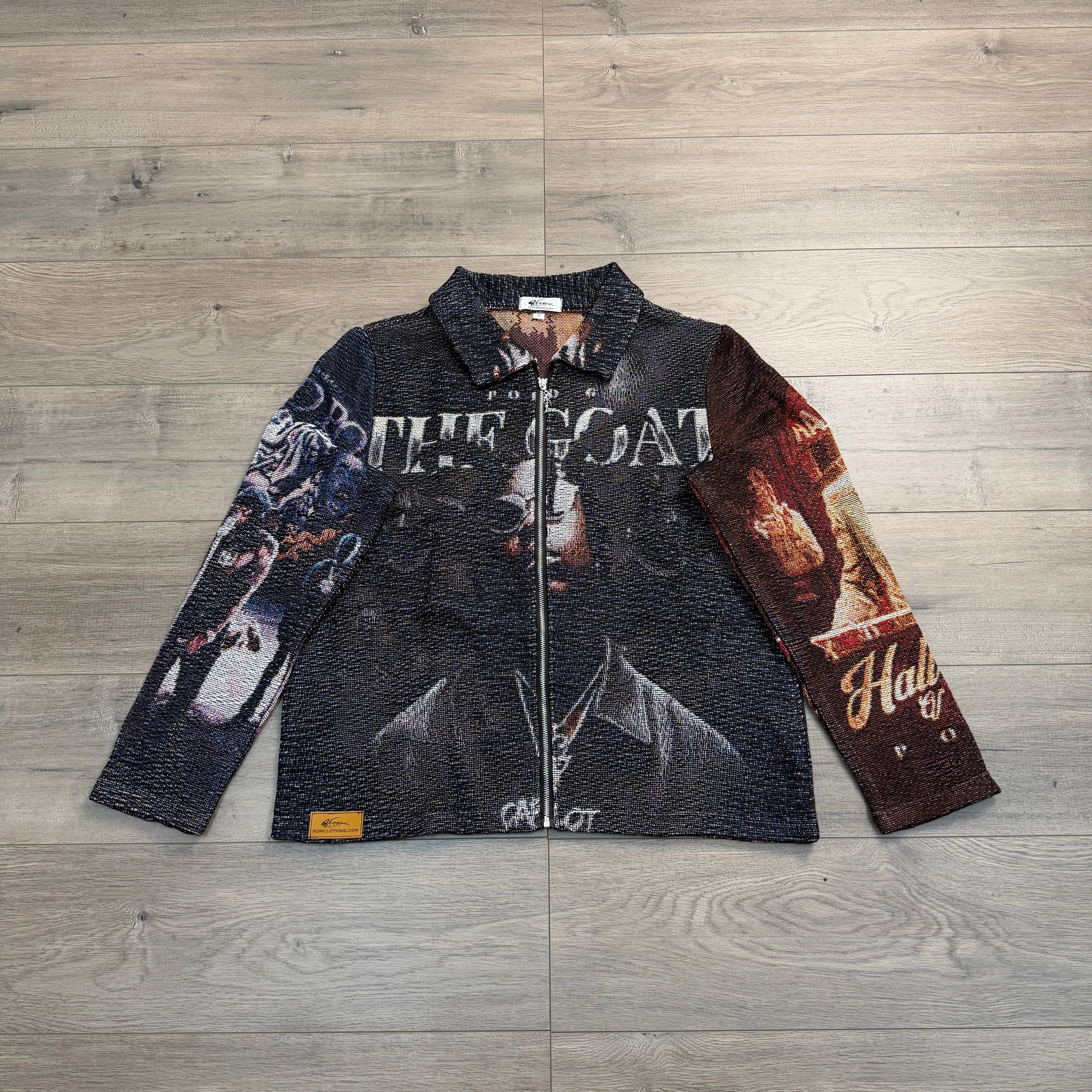 RDMCLOTHINGART tapestry hoodie THE GOAT TAPESTRY JACKET