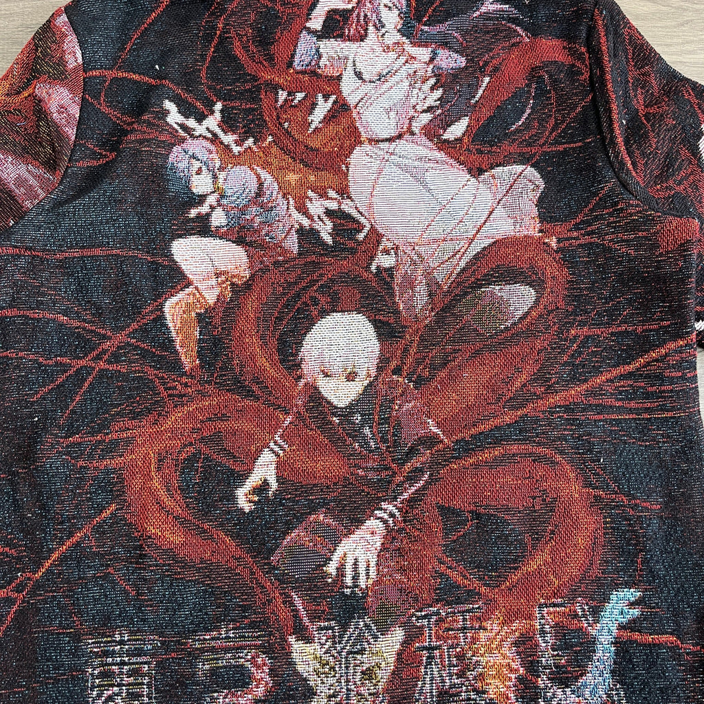 RDMCLOTHINGART tapestry hoodie TOKYO GHOUL TAPESTRY HOODIE