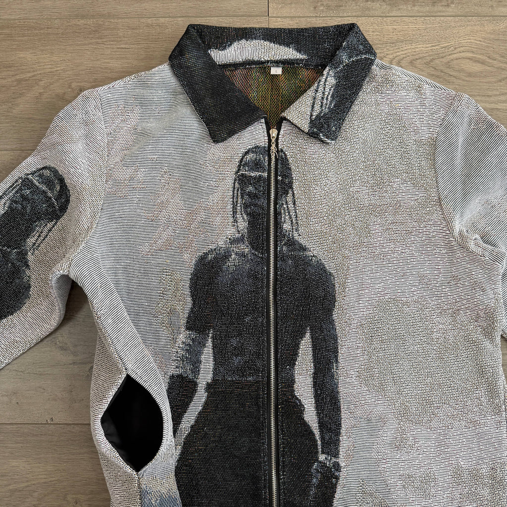 RDMCLOTHINGART tapestry hoodie TRAVIS V2 TAPESTRY JACKET