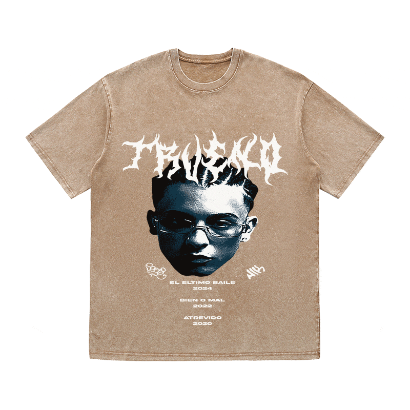 RDMCLOTHINGART tapestry hoodie TRUENO HEAVY WEIGHT COTTON TEE-8894