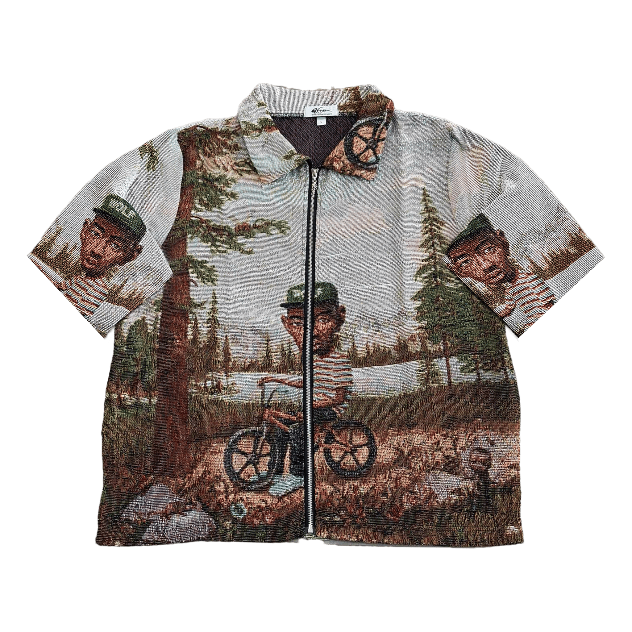 RDMCLOTHINGART tapestry hoodie TYLER V7 TAPESTRY TEE-98330