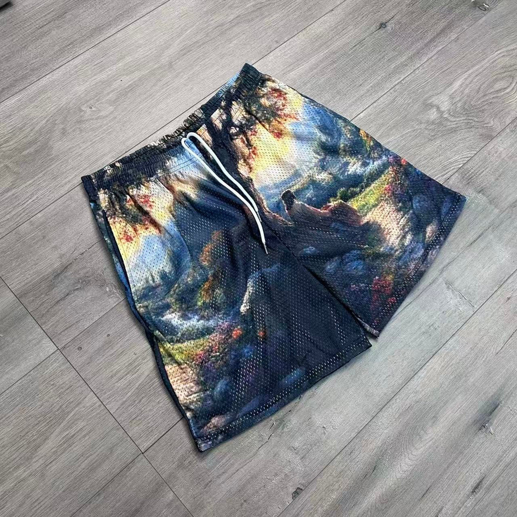 RDMCLOTHINGART tapestry hoodie VALLEY OF PEACE-8765