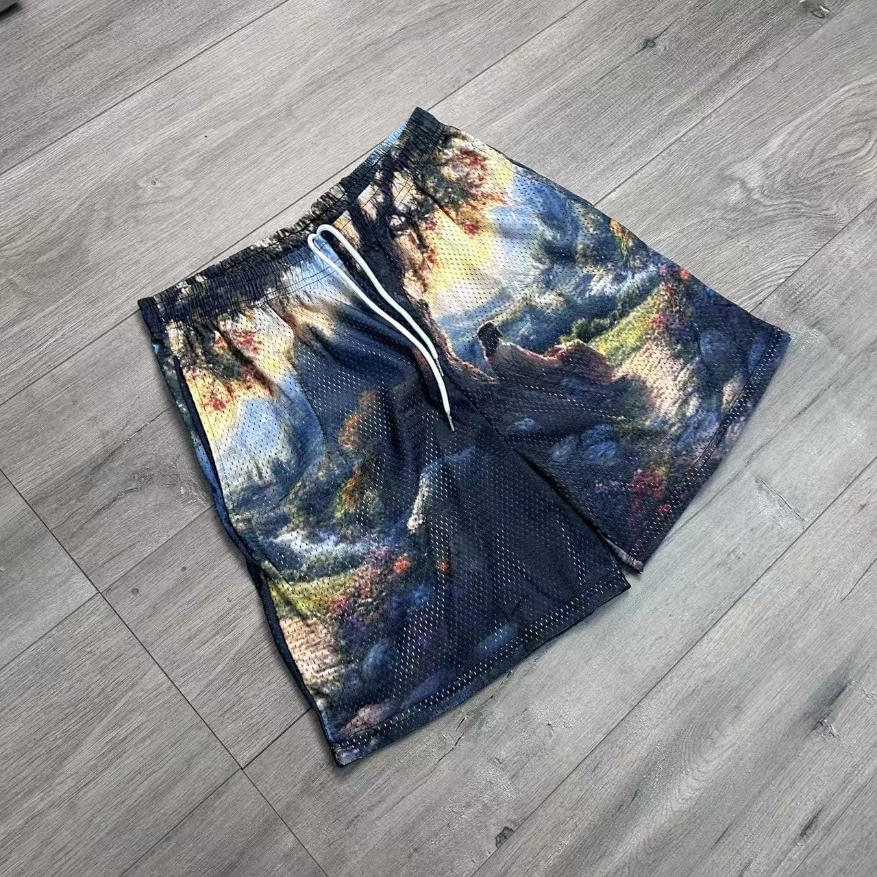 RDMCLOTHINGART tapestry hoodie VALLEY OF PEACE-8765