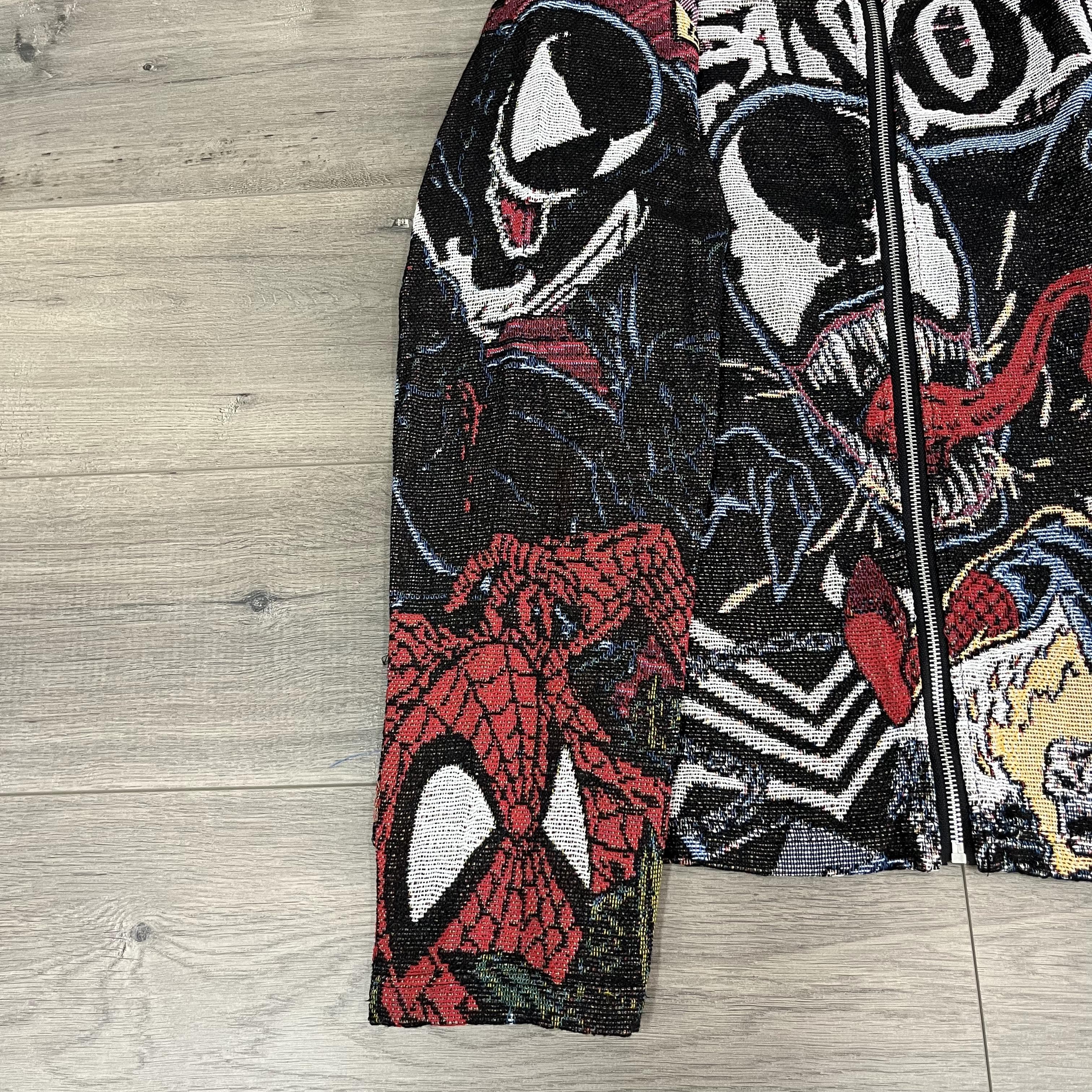 RDMCLOTHINGART tapestry hoodie VENOM JACKET