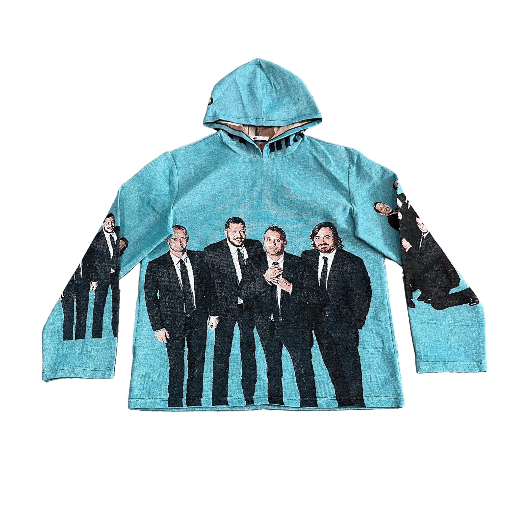 RDMCLOTHINGART tapestry hoodie WEEZER TAPESTRY HOODIE