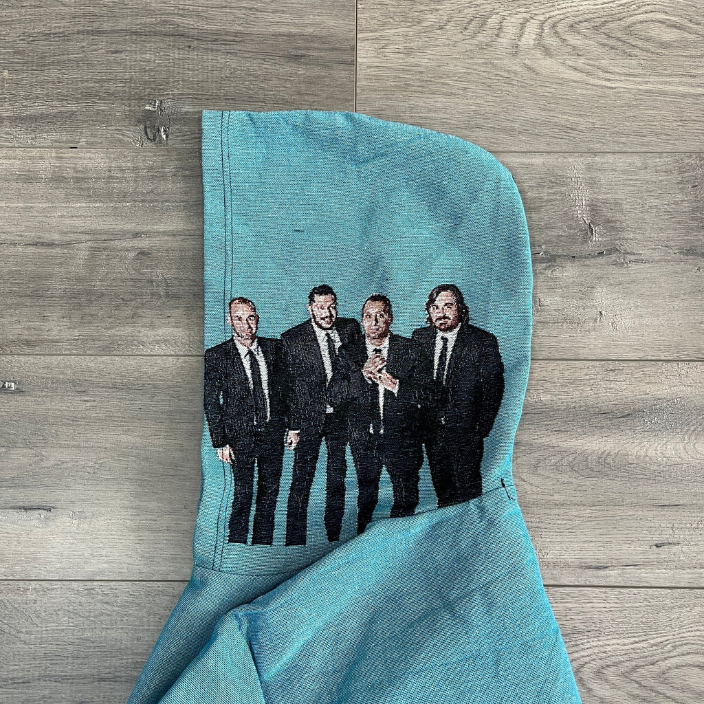 RDMCLOTHINGART tapestry hoodie WEEZER TAPESTRY HOODIE