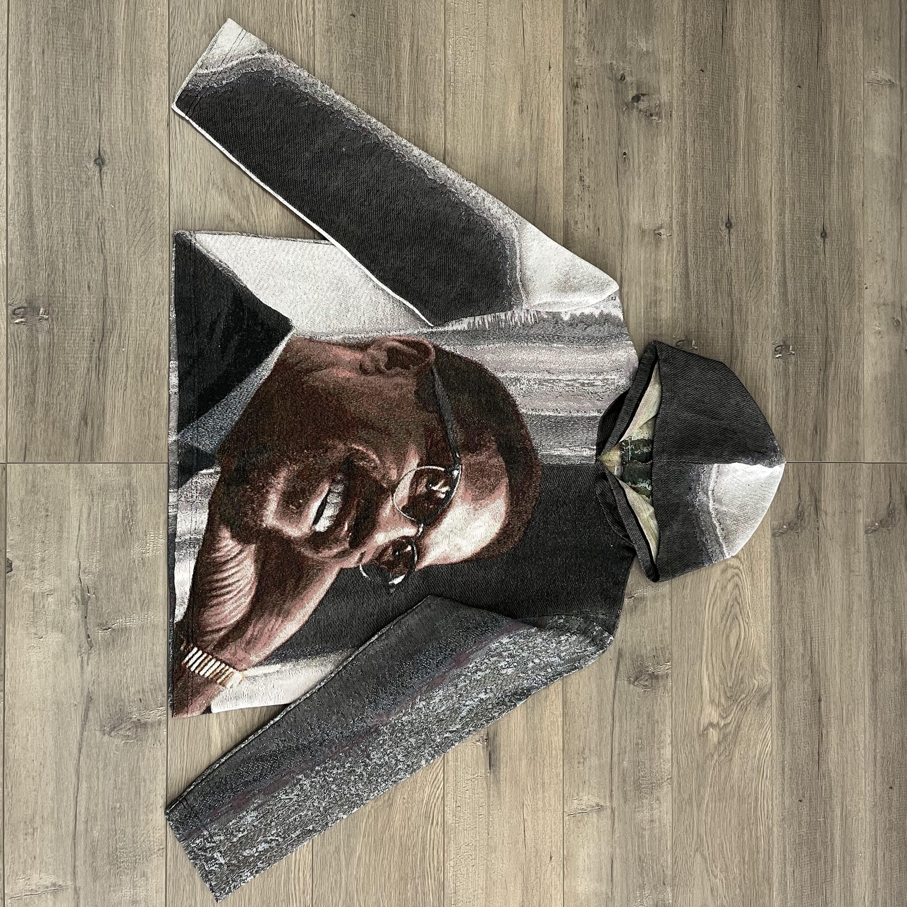RDMCLOTHINGART tapestry hoodie X FOR FREEDOM TAPESTRY