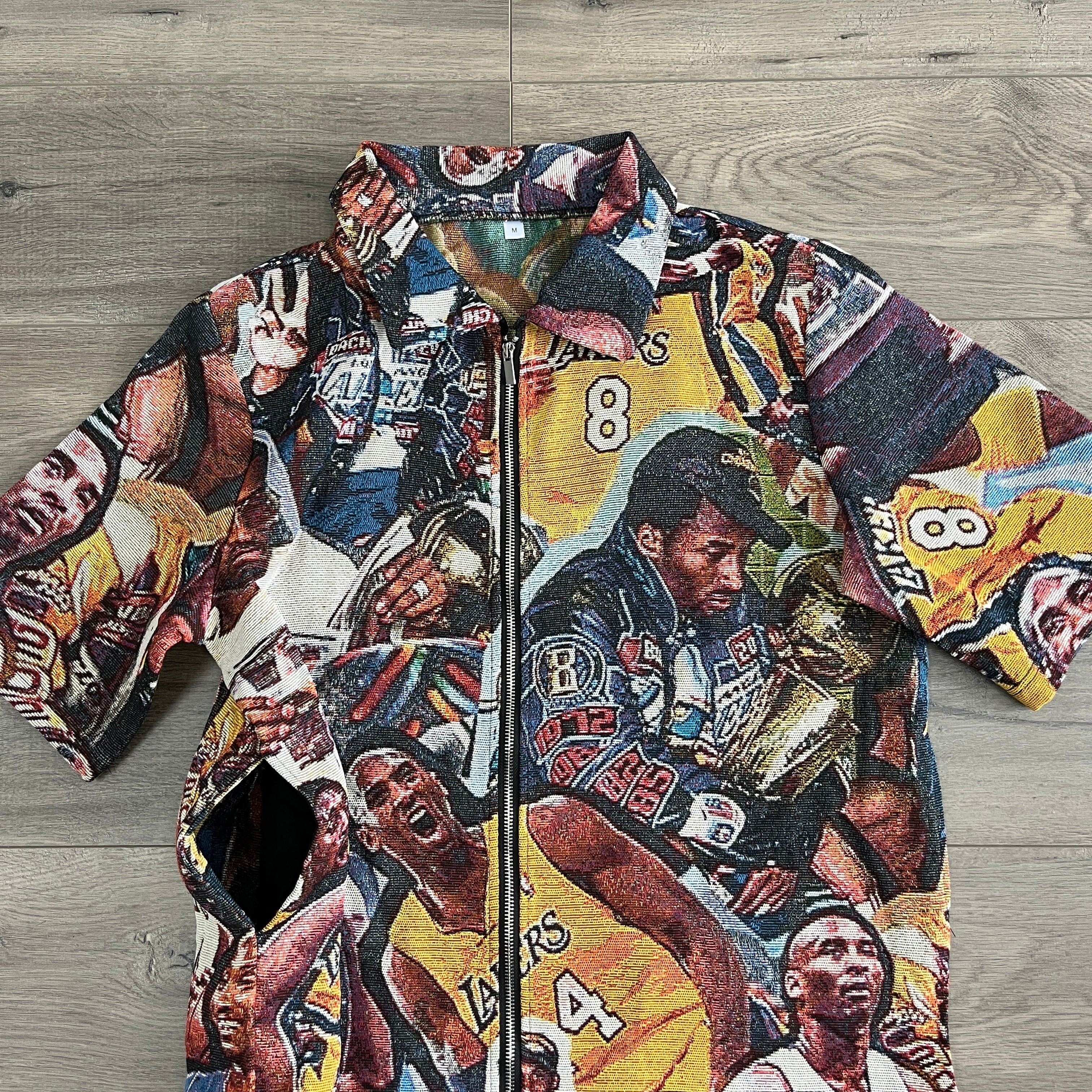 RDMCLOTHINGART tapestry hoodie YELLOW CHAMPION TAPESTRY TEE