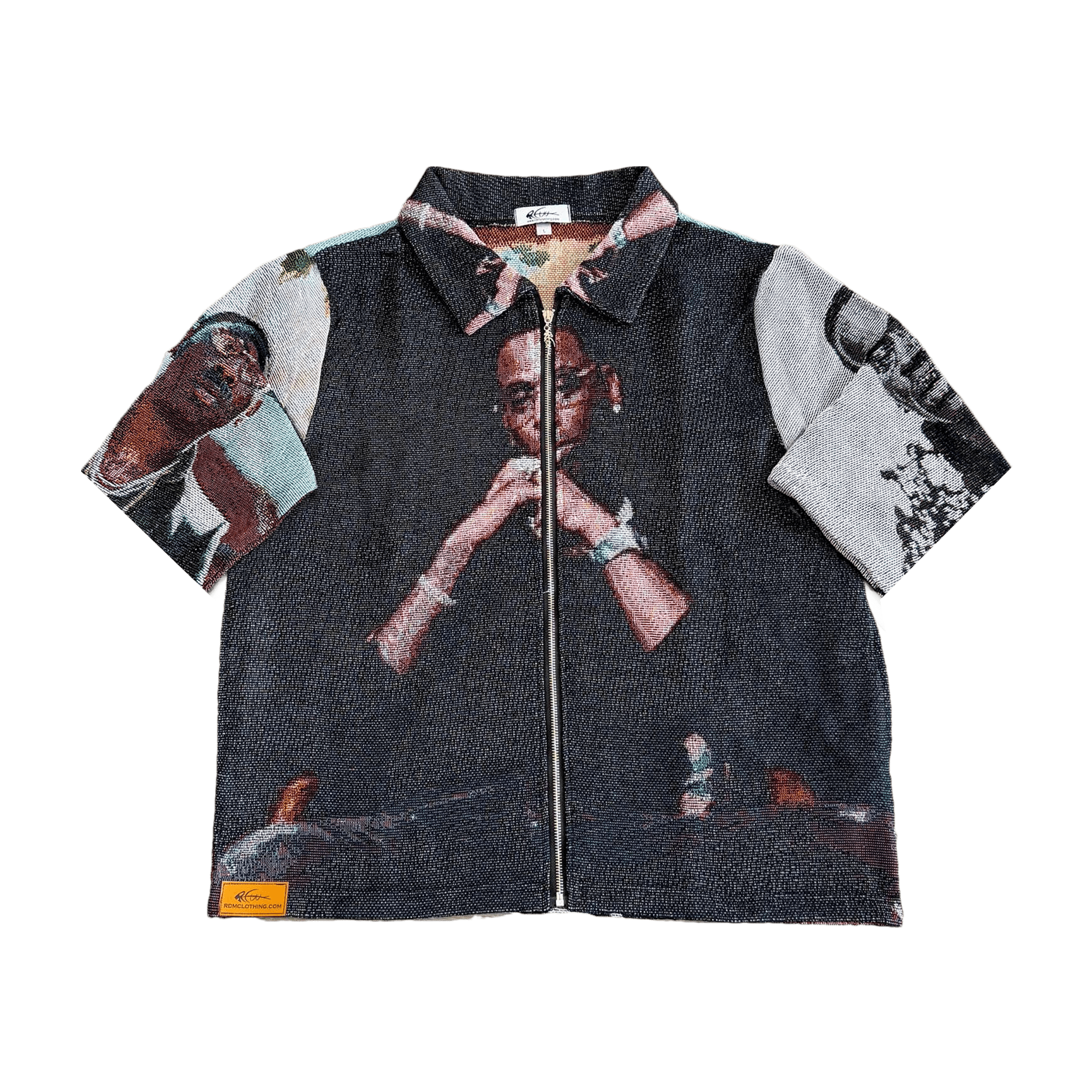 RDMCLOTHINGART tapestry hoodie YOUNG DOLPH TAPESTRY TEE-98346